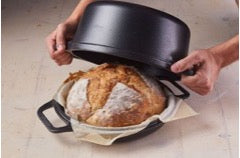 Victoria Cast Iron Dutch Oven Combo Cooker (5,7 ltr) - pre-seasoned