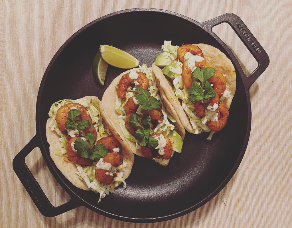 Victoria Cast Iron Skillet with Double Handles (26 cm) - enameled